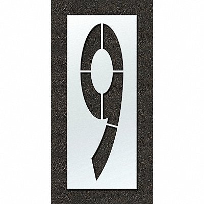 RAE STL108F1089 Airport Pavement Stencil 9 108 in