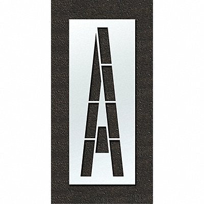 RAE STL108F120A Airport Pavement Stencil A 120 in