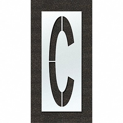RAE STL108F120C Airport Pavement Stencil C 120 in