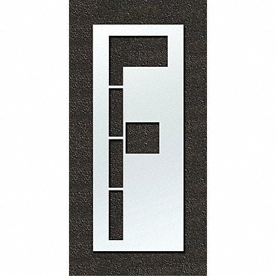 RAE STL108F120F Airport Pavement Stencil F 120 in