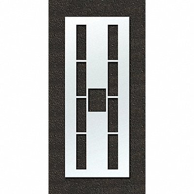 RAE STL108F120H Airport Pavement Stencil H 120 in