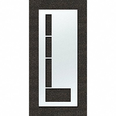 RAE STL108F120L Airport Pavement Stencil L 120 in