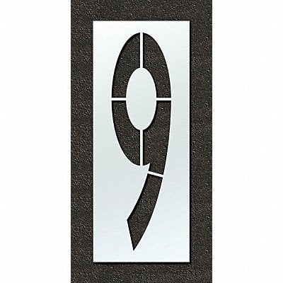 RAE STL108F1209 Airport Pavement Stencil 9 120 in