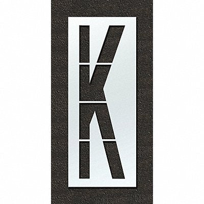 RAE STL108F144K Airport Pavement Stencil K 144 in