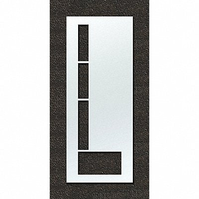 RAE STL108F144L Airport Pavement Stencil L 144 in