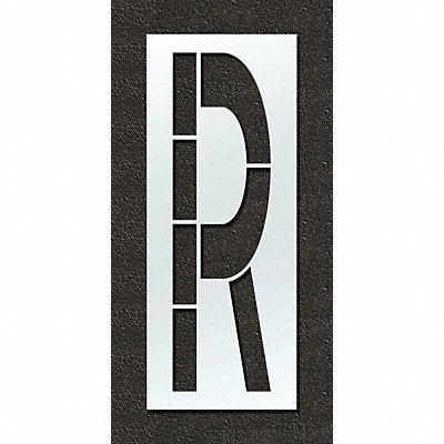 RAE STL108F144R Airport Pavement Stencil R 144 in