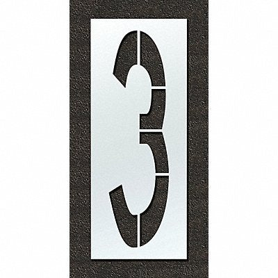 RAE STL108F1443 Airport Pavement Stencil 3 144 in