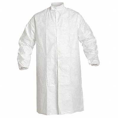 DUPONT IC262SWHLG00300B Frock L White Tyvek(R) IsoClean(R) PK30