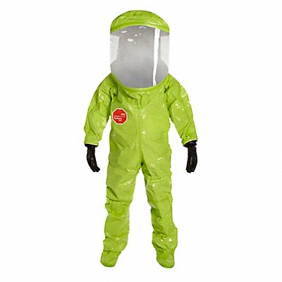 DUPONT TK613TLYLG000100 G9236 Encapsulated Suit L Lime Yellow