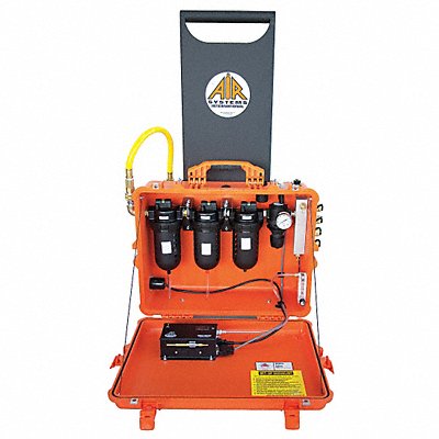AIR SYSTEMS INTERNATIONAL BA100 Breathing Air Filtration System 125 psi