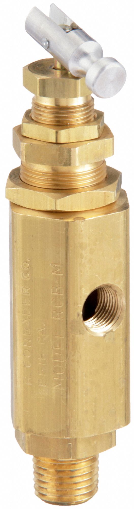 CONRADER RCBMHU100125 Pilot Valve 1/4 in Inlet Size Brass