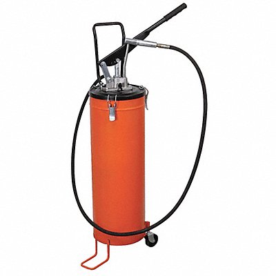 WESTWARD 29FW97 Grease Pump with Container 44 lb.