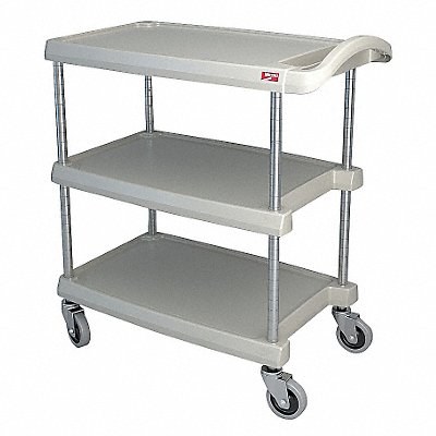 METRO MY162734G Utility Cart 400 lb Load Cap. 3 Shelves