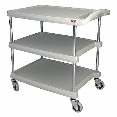 METRO MY203034G Utility Cart 400 lb Load Cap. 3 Shelves