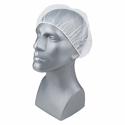 CONDOR 29JW43 H8271 Hairnet Polyester White 21 in PK100
