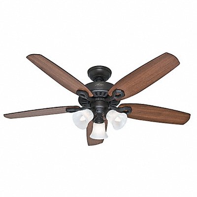 HUNTER 53238 Decratve Ceiling Fan 52 Blade Dia 3 Spds