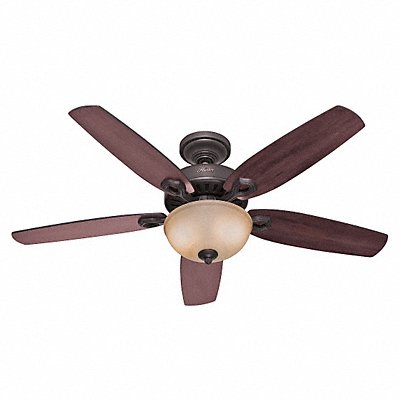 HUNTER 53091 Decratve Ceiling Fan 52 Blade Dia 3 Spds