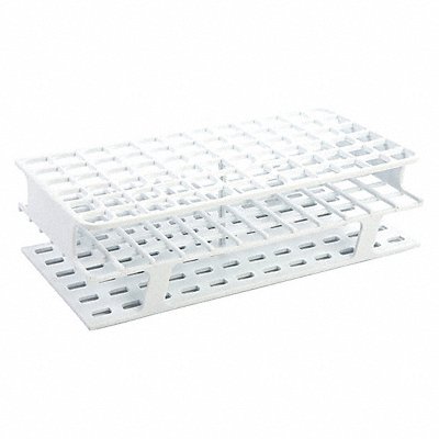 HEATHROW SCIENTIFIC HS27552A Test Tube Rack Slots 72x16mm White PK8