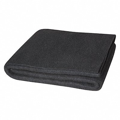 STEINER 3176X8 Welding Blanket 6 ft W 8 ft L Black