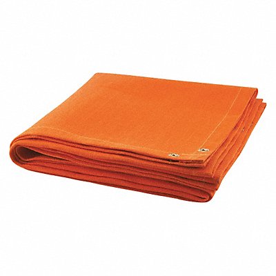 STEINER 3696X6 Welding Blanket 6 ft W 6 ft L Orange