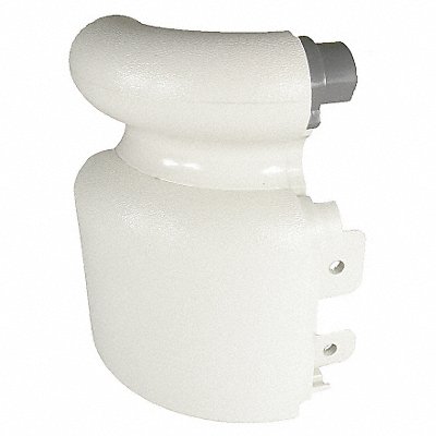 PAWLING CORP BRL425V0370 Handrail Return Left Eggshell Vinyl