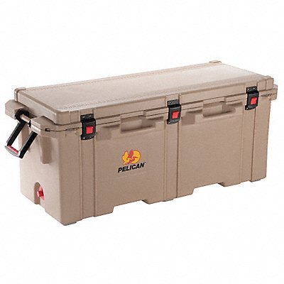 PELICAN 250QT2TAN Marine Chest Cooler Hard Sided 250.0 qt.
