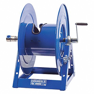 COXREELS 11756100 Hand Crank Hose Reel 100 ft 1 ID Blue