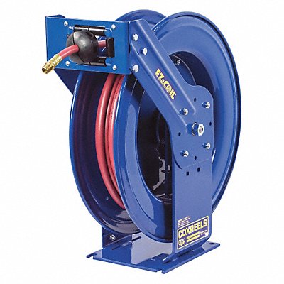 COXREELS EZTHP375 Spring Return Hose Reel 3/8 MNPT 75 ft