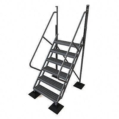 TRI-ARC URTL506 6 Step 50 Degree Incline Ladder 60in.H