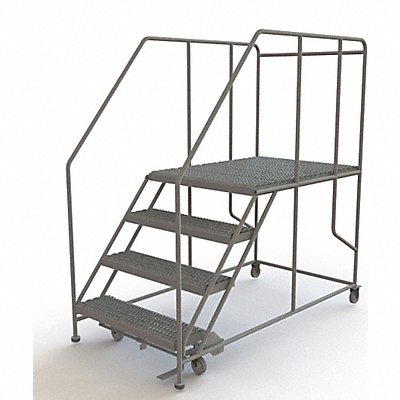 TRI-ARC WLWP143648SL Rolling Work Platform Steel 4 Steps