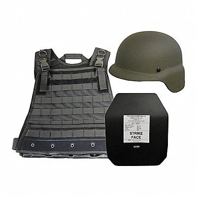 UNITED SHIELD ASIIIMDOD Active Shooter Kit Level III MD OD Gr