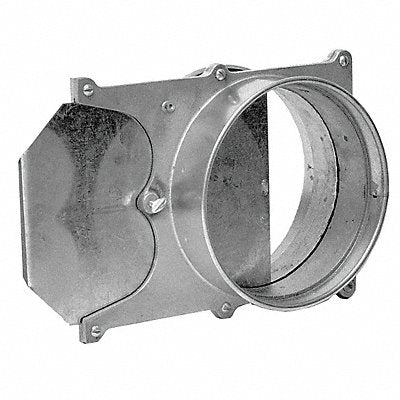 NORDFAB 8010002278 Blastgate 16 Dia Steel/Cast Aluminiuminum
