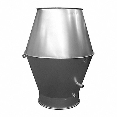 NORDFAB 8010004576 Jet Cap Steel 18 ga Thick Round