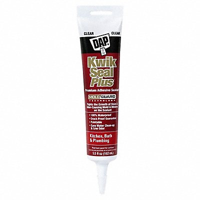 DAP 18546 K4259 Latex Sealant Clear Kwik Seal Plus