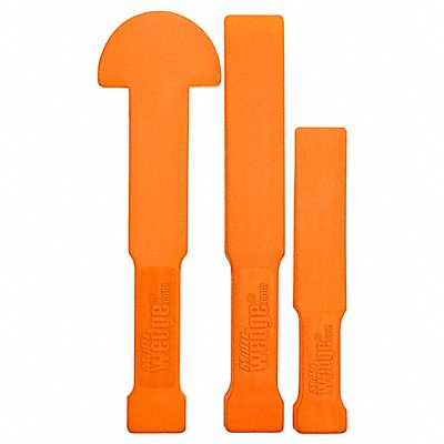 MULTI-WEDGE 3400 Pry Bar Kit Polyethylene 3 pcs.
