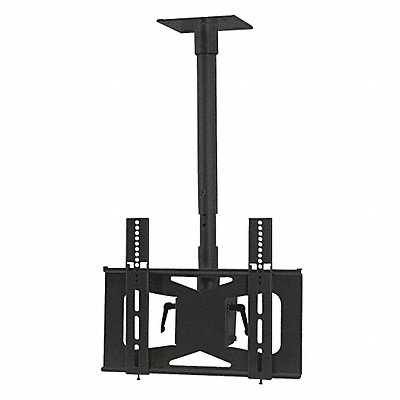 VIDEO MOUNT PRODUCTS LCDMIDCB Ceiling Mount Flat Panel Black