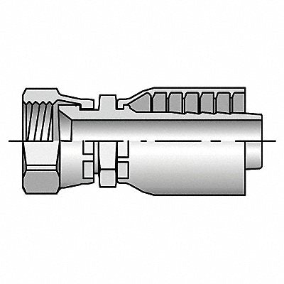 PARKER 106713232 Crimp Fitting 2 I.D. F JIC