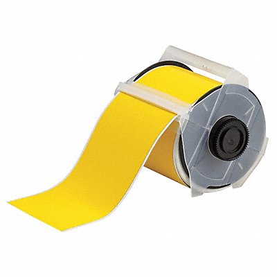 BRADY 133133 Label Tape Roll Yellow 50 ft.