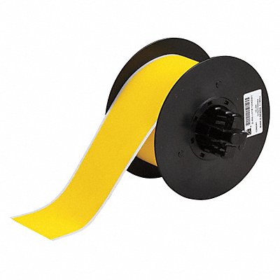 BRADY B30C2250855YL Label Tape Roll Yellow 50 ft.