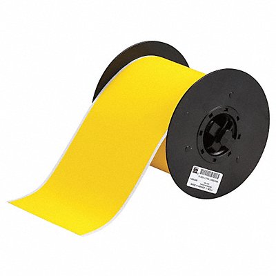BRADY B30C4000855YL Label Tape Roll Yellow 50 ft.