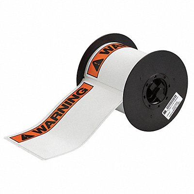 BRADY B3025855ANSIWA Label 4in. W x 6-1/4in. H PK100
