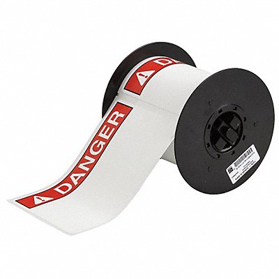 BRADY B3025855ANSIDA Label 4in. W x 6-1/4in. H PK100