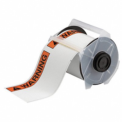 BRADY 133164 Label 4in. W x 6-1/4in. H PK100