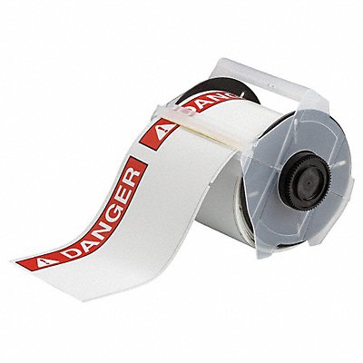 BRADY 133165 Label 4in. W x 6in. H PK100