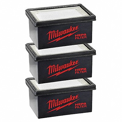 MILWAUKEE 49902306 Cartridge Filter Paper Non-Reusable PK3