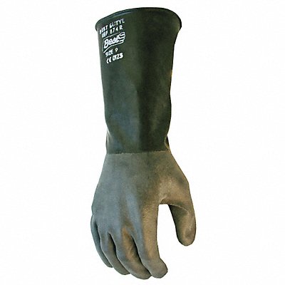 SHOWA 874R11 K2844 Chemical Resistant Gloves Butyl 2XL PR