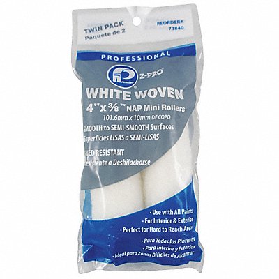 PREMIER 73840 Mini Roller 4 L 3/8 Nap Woven PK2