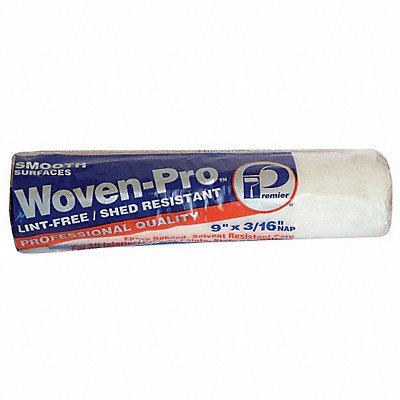 PREMIER R941 Paint Roller Cover 9 L 3/16 Nap Woven