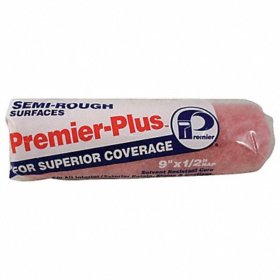 PREMIER 937 Paint Roller Cover 9 L 1/2 Nap Polyester