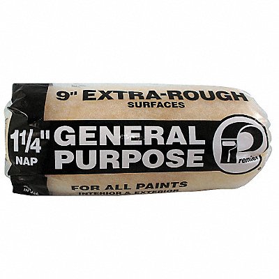 PREMIER PR115C9 Roller Cover 9 L 1 1/4 Nap Polyester